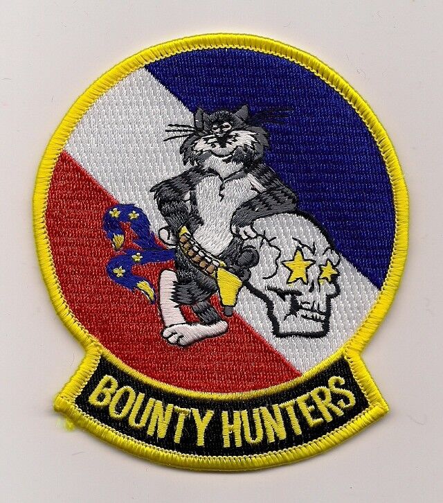 USN VF-2 BOUNTY HUNTERS TOMCAT patch F-14 TOMCAT FIGHTER SQN