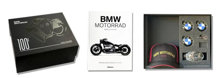 BMW MOTORRAD WELCOME PACKAGE BOX 100 YEARS ANNIVERSARY