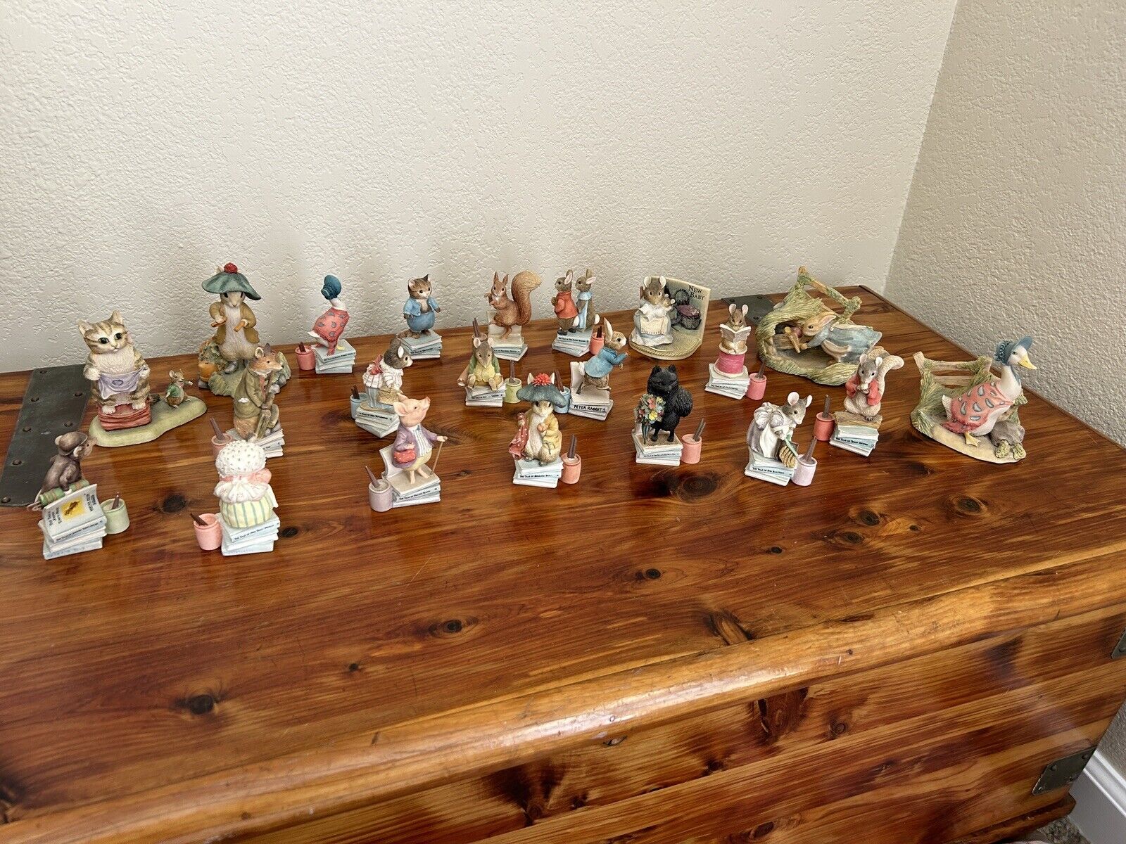 Beatrix Potter figurines Lot of 21