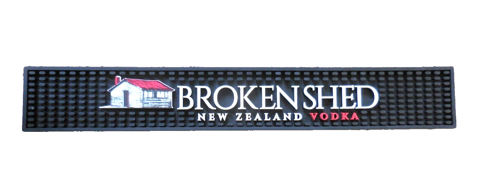 Broken Shed New Zealand Vodka rubber Drip Mat