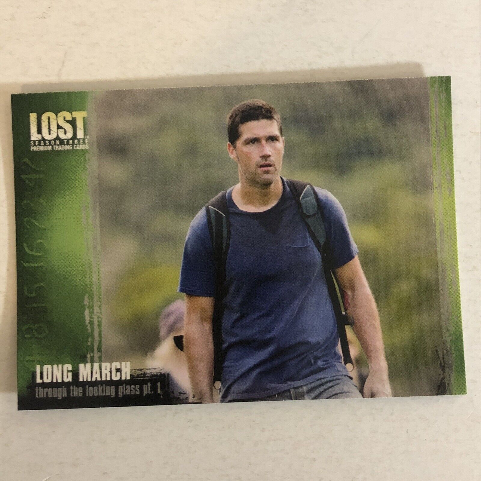 Lost Trading Card Season 3 #46 Matthew Fox