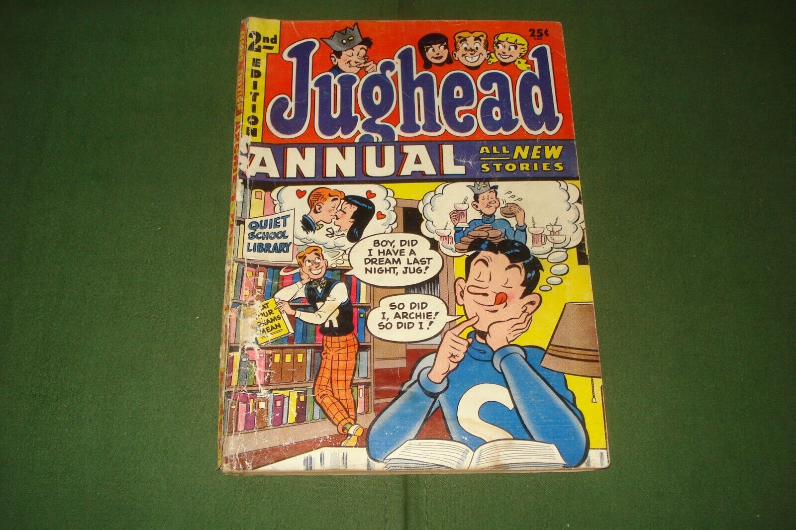 Archie\'s Pal Jughead Annual #2  Betty Veronica Archie 1954 Golden Age Comics 