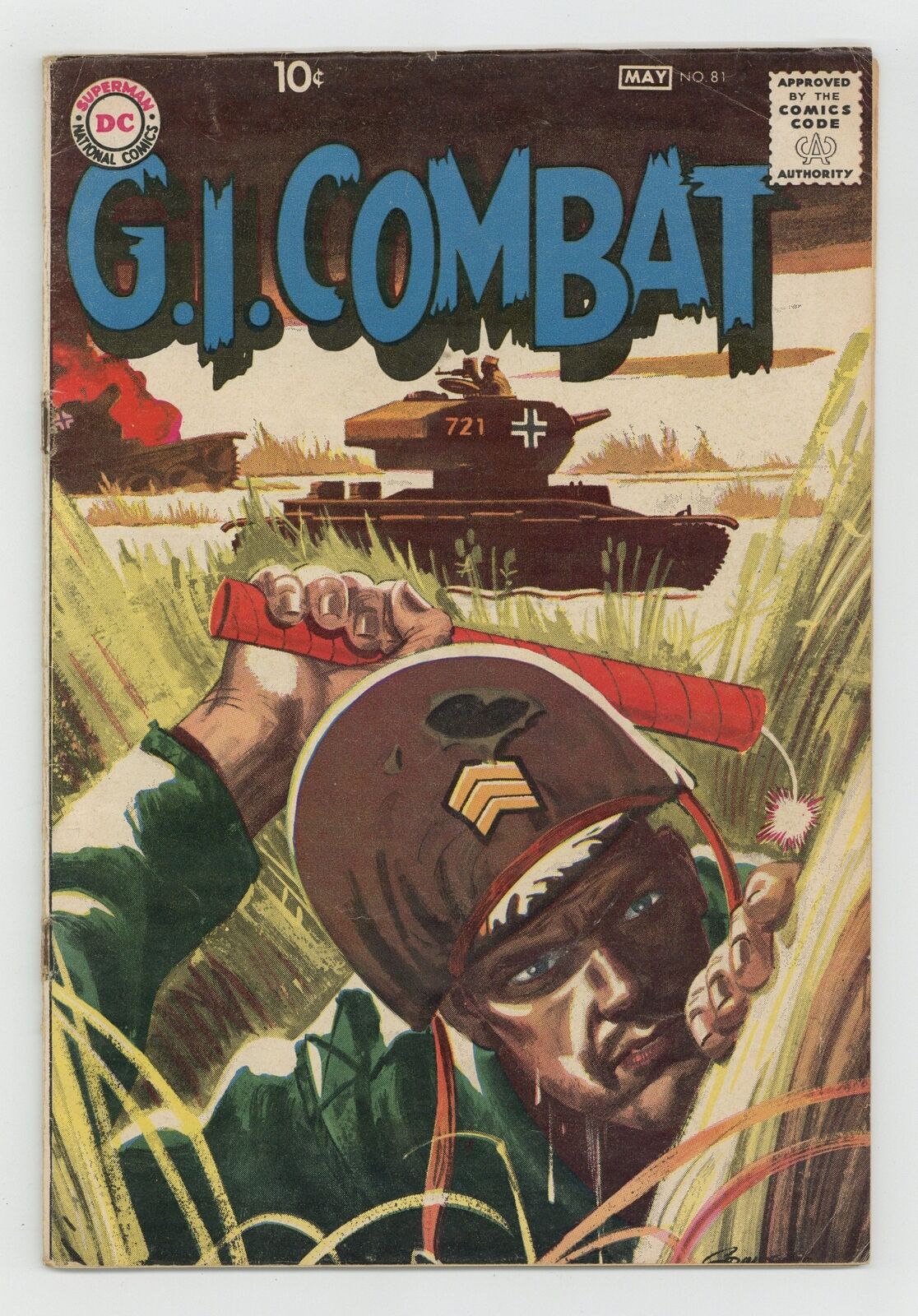 GI Combat #81 GD 2.0 1960