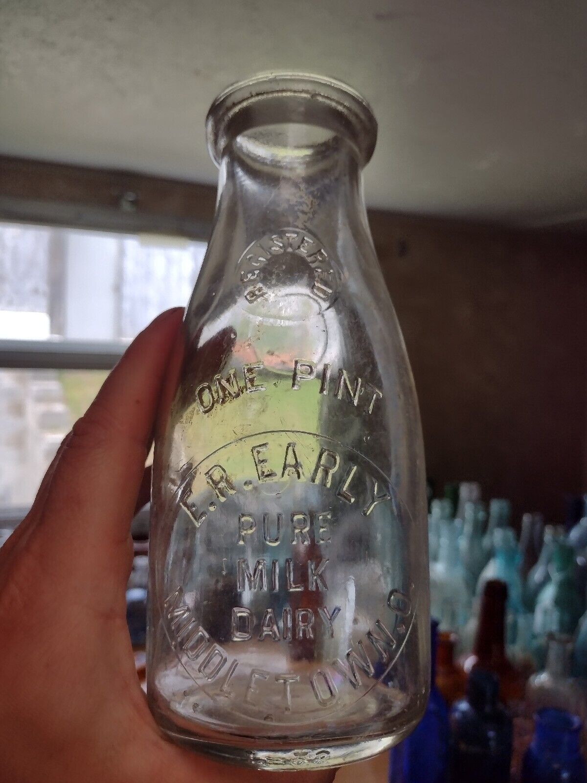 Antique E. R. Early Middletown Ohio Bottle