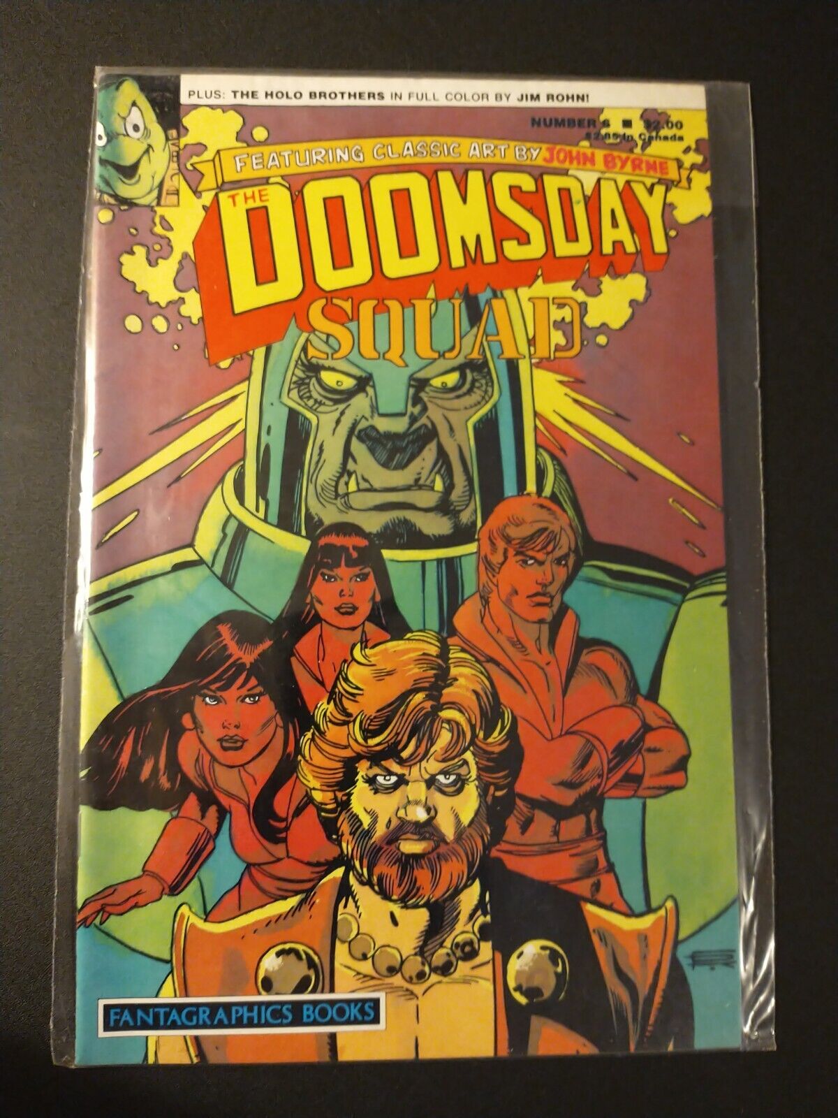 Doomsday Squad #6 (Fantagraphics 1986) Copper Age Comic