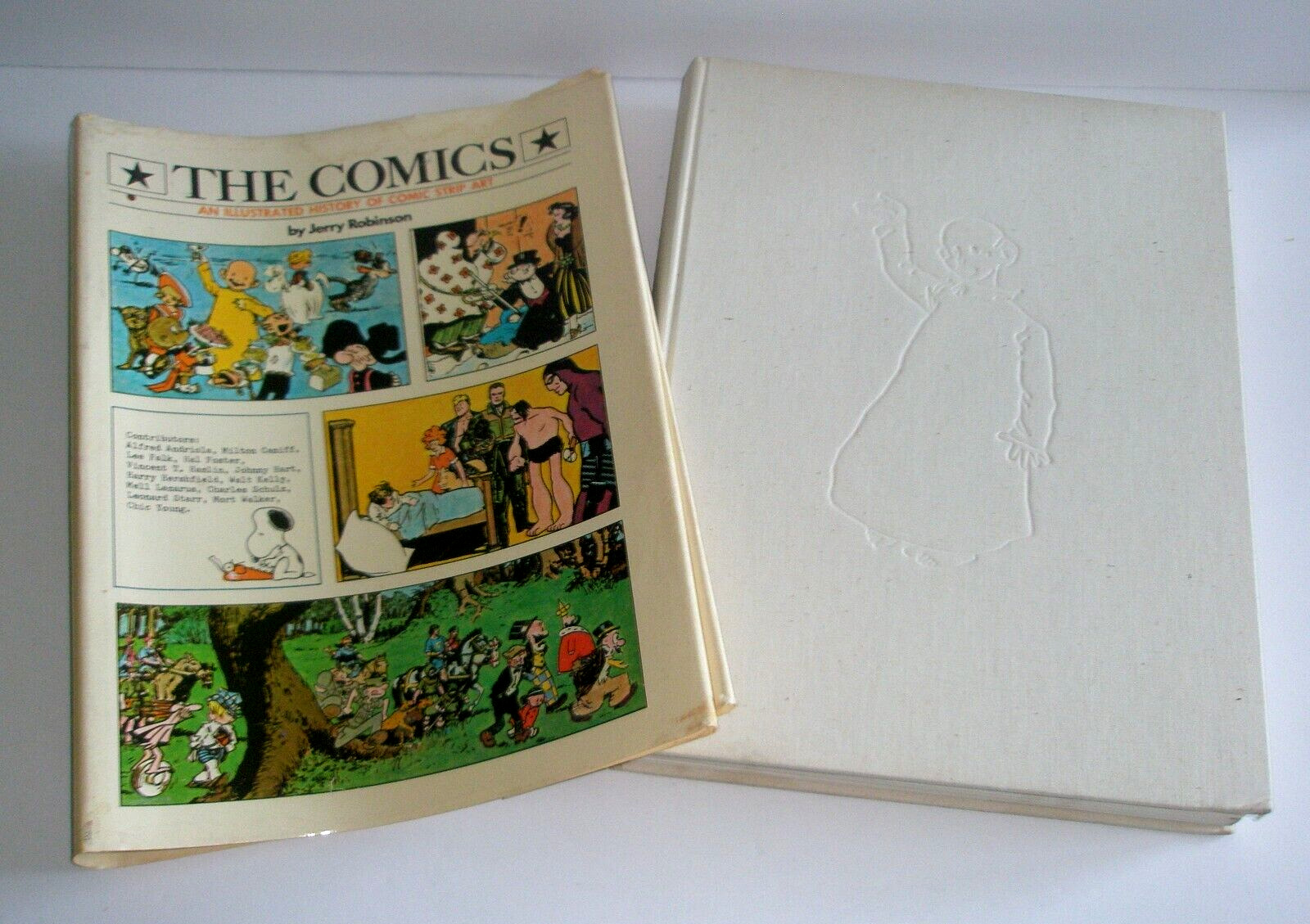 Illustrated History of Comic Strip Art HC/DJ Robinson 1st Ed 1974 EUC