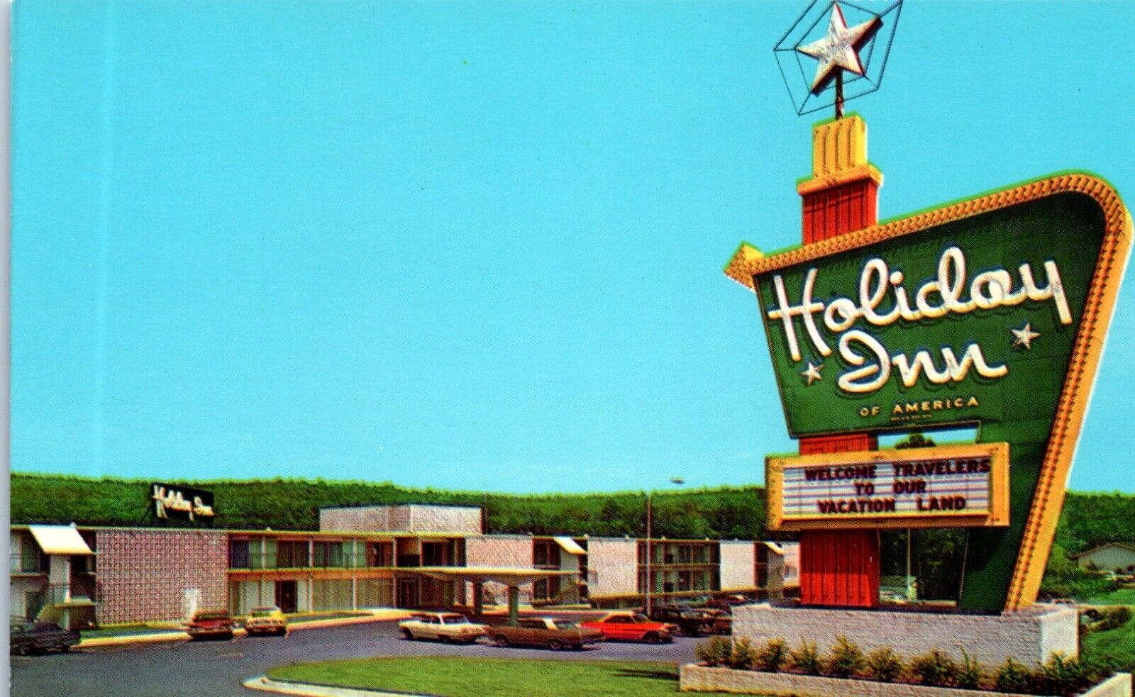 Birmingham, AL Holiday Inn Postcard Chrome Unposted