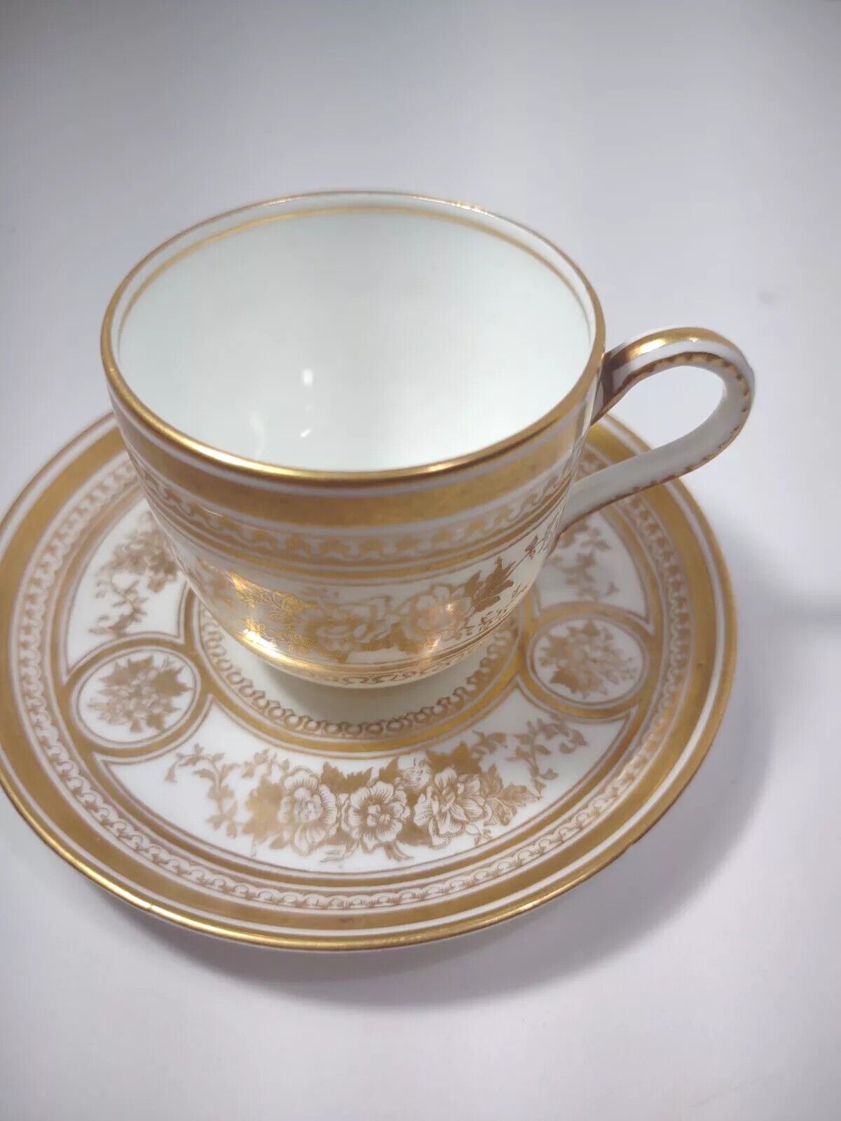 George Jones and Sons Crescent china cup and saucer-made in England