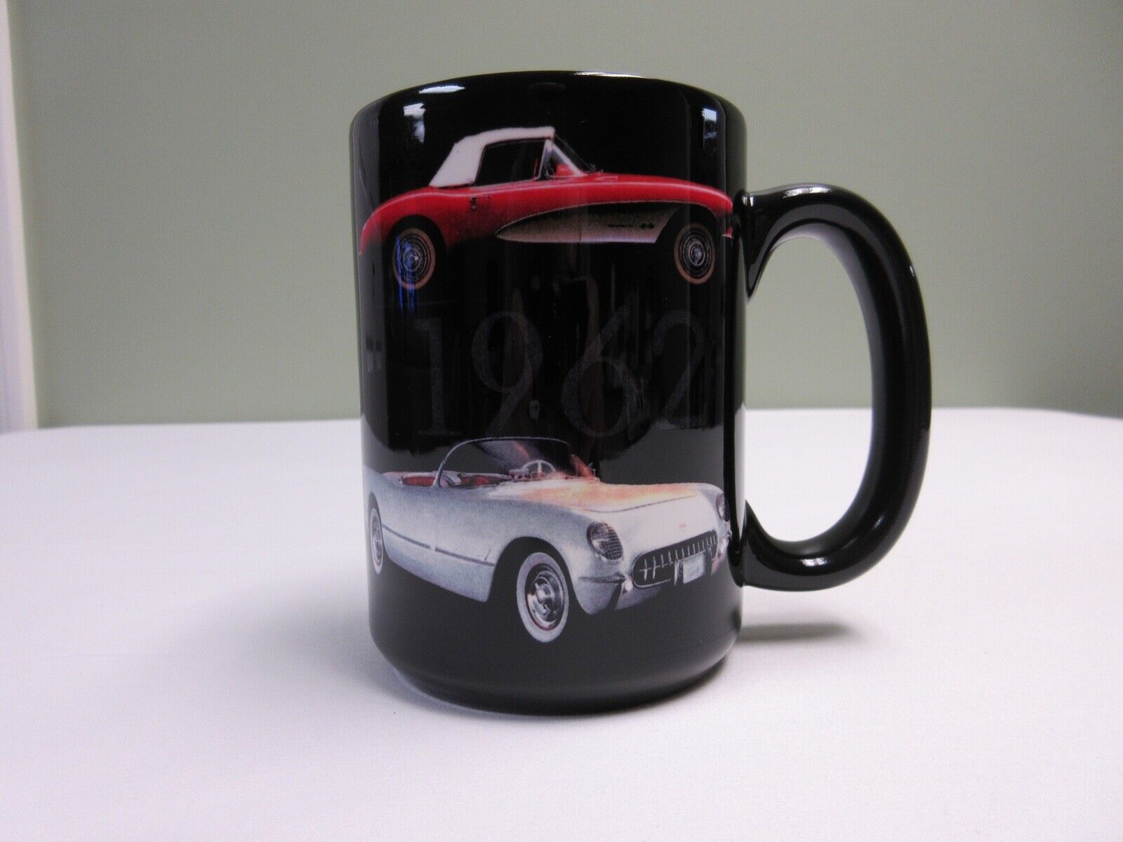 Corvette C1 Coffee Mug Cup 1953 to 1962 GM Officially Licensed Product