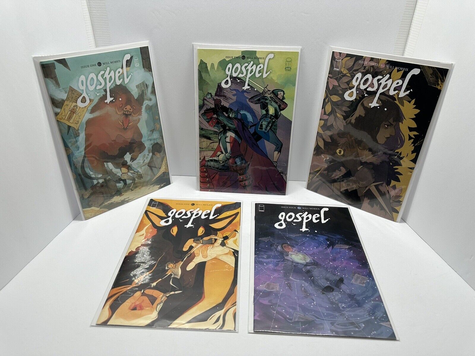 Gospel #1-5 Complete Series Image Comics Will Morris