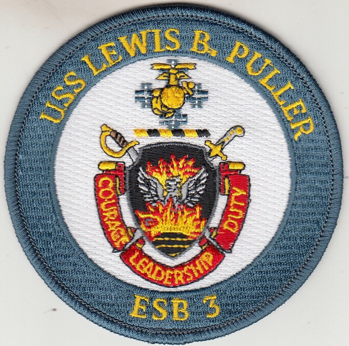 USS LEWIS B. PULLER ESB-3 PATCH