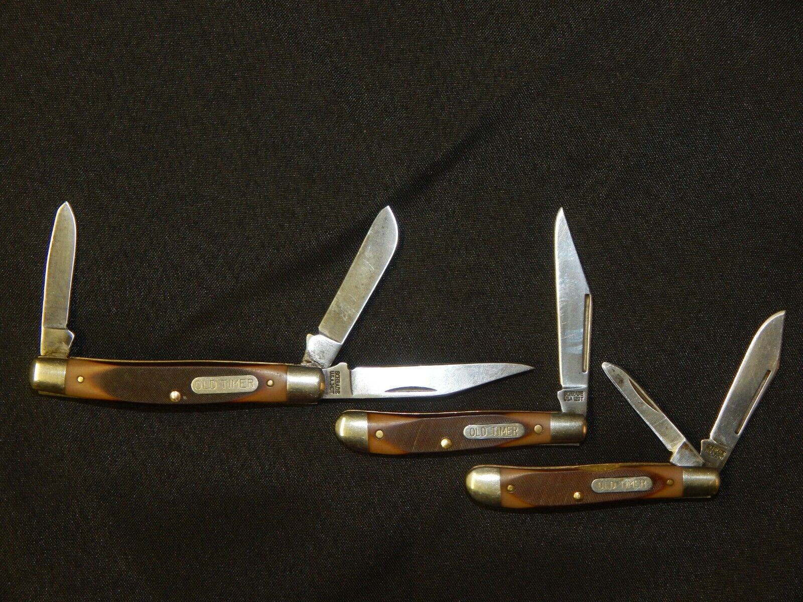 SCHRADE OLD TIMER 340T, 120T, 720T, 34OT, 12OT, 72OT FOLDING POCKET KNIFE Lot