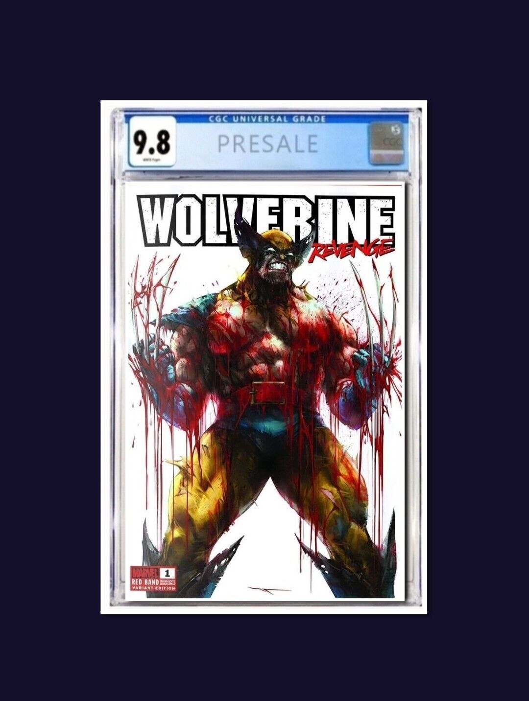 Wolverine Revenge: Red Band #1 CGC 9.8 PREORDER Ivan Tao Edition Limited 999 🔥 