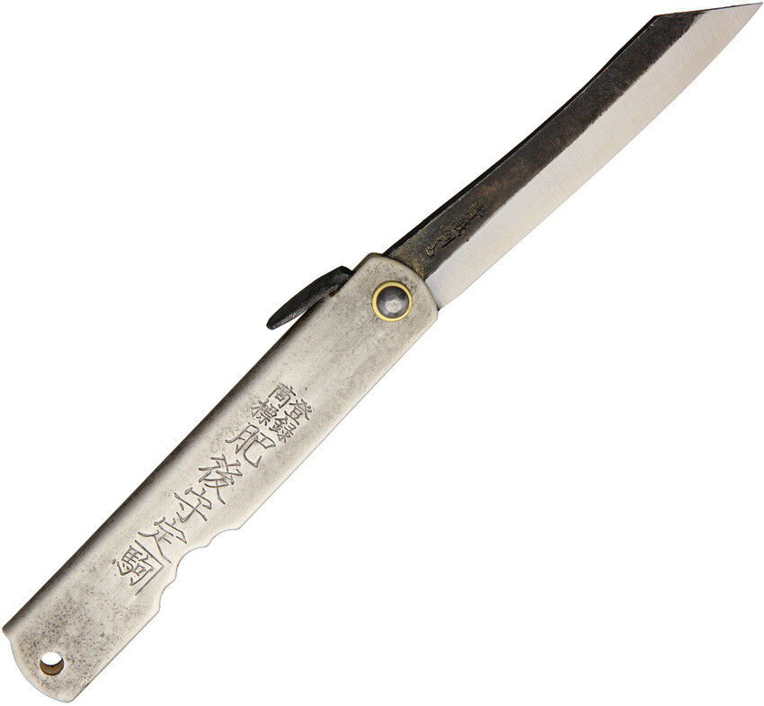 Higonokami Koriwa Silver Knife TS152 (SILVER) 3 7/8\