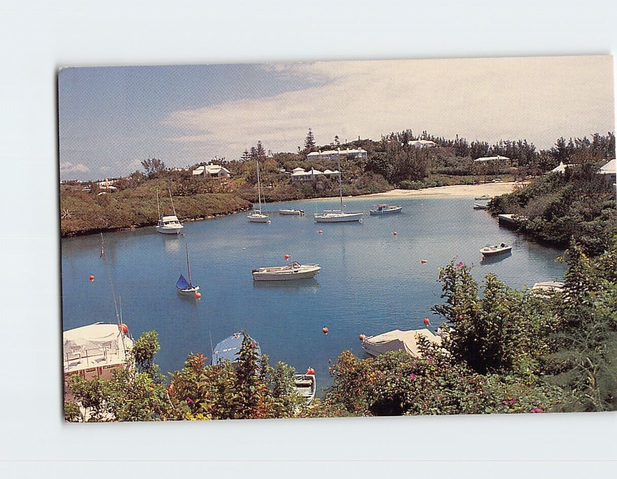 Postcard Tuckers Town Cove Mid Ocean Club Bermuda British Overseas Territory