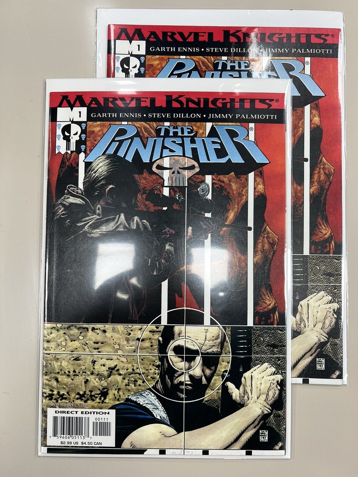 THE PUNISHER (2001 6TH SERIES) #1 AUG 2001 HIGH GRADE MARVEL 9.4 NM - 2 COPIES