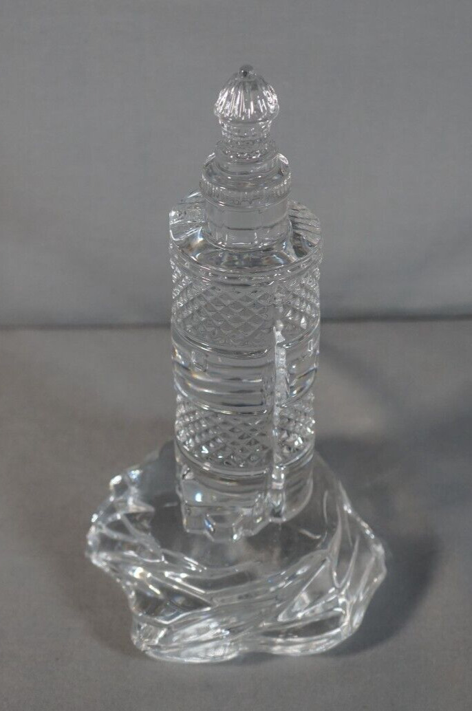Waterford Crystal Lighthouse LIGHTHOUSE COLLECTION Lead Crystal Figurine 8\