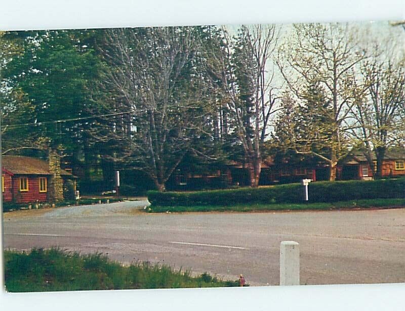 Pre-1980 MOTEL Applegate In Meadow Vista - Near Auburn & Sacramento CA F7365
