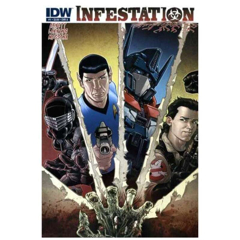 Infestation #1 IDW comics NM Full description below [g*