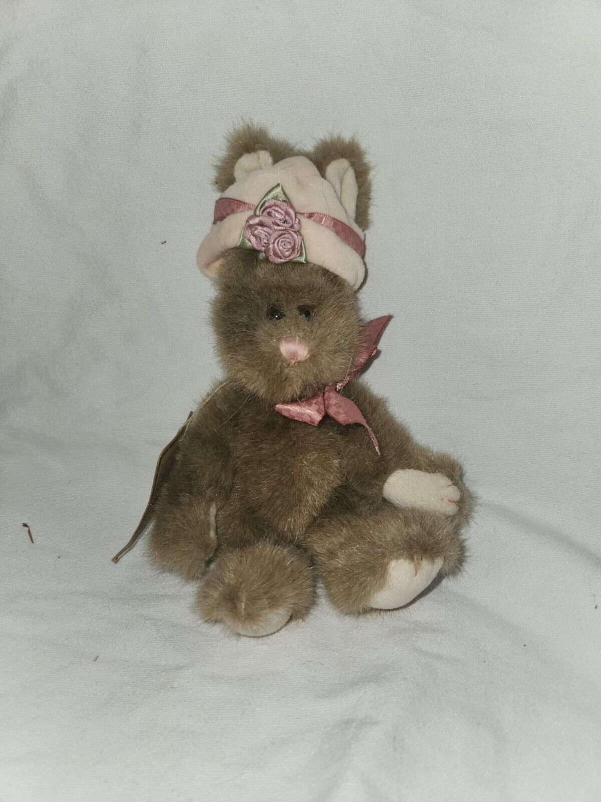 Boyds Bears Lucinda Bunny Rabbit Stuffed Plush Jointed 6 Inch