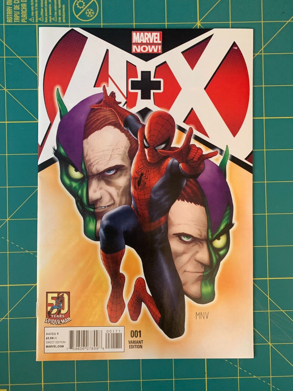 A Plus X #1 - Dec 2012 - A+X - Steve McNiven Spider-Man Variant (8537)
