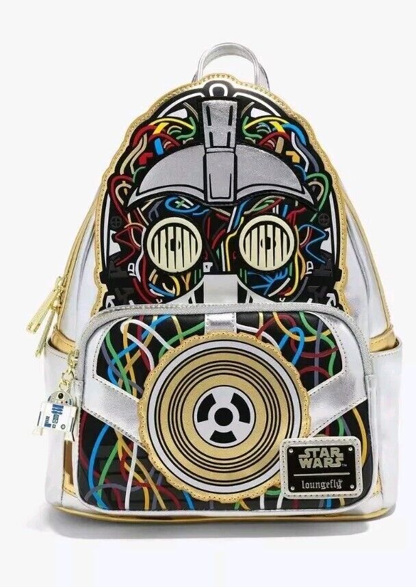 Loungefly Star Wars C-3PO Glow-in-the-Dark Mini Backpack Set