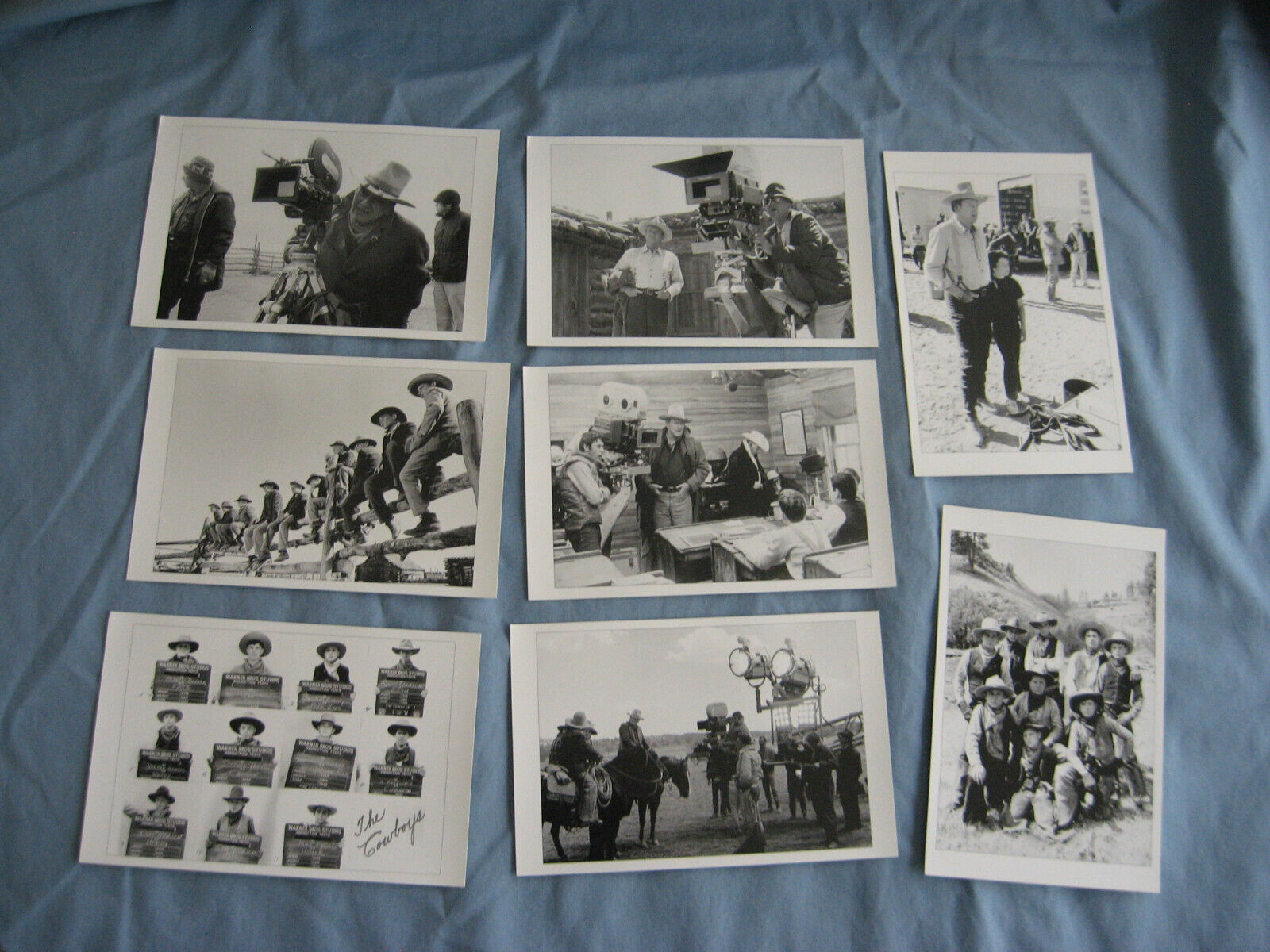 8 Mini Lobby Card Photos From John Wayne \