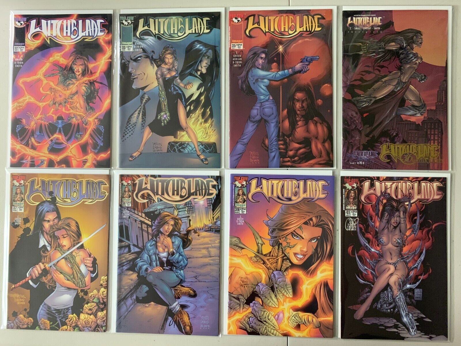 Witchblade Image/Top Cow lot #32-110 incl. variants 26 diff avg 7.0 (1999-2007)