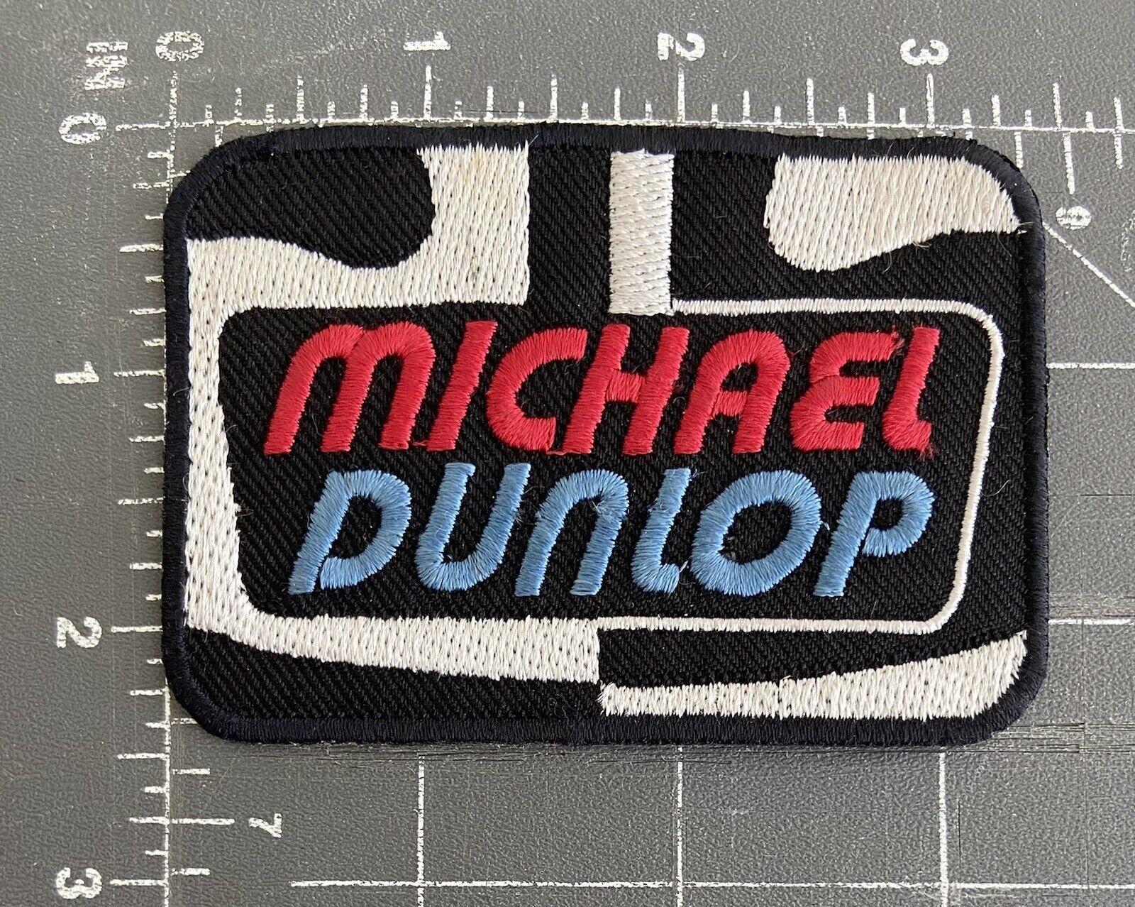 Michael Dunlop Patch Badge Northern Irish Motorcycle Racer Bike Racing Ireland