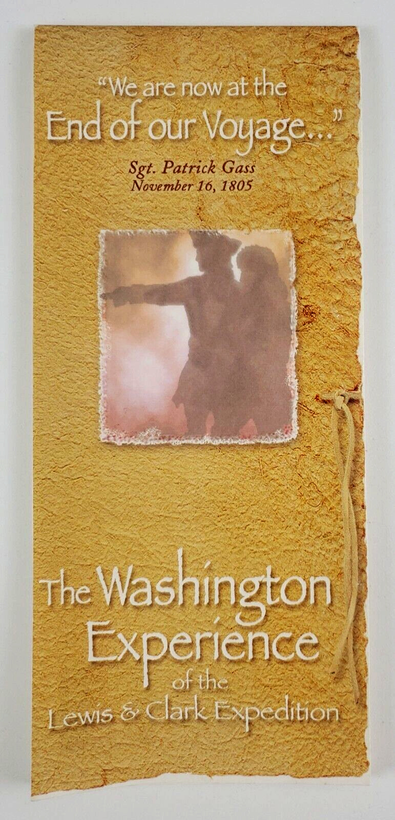 2003 Lewis & Clark Washington Experience Guide Bicentennial Vtg Travel Brochure