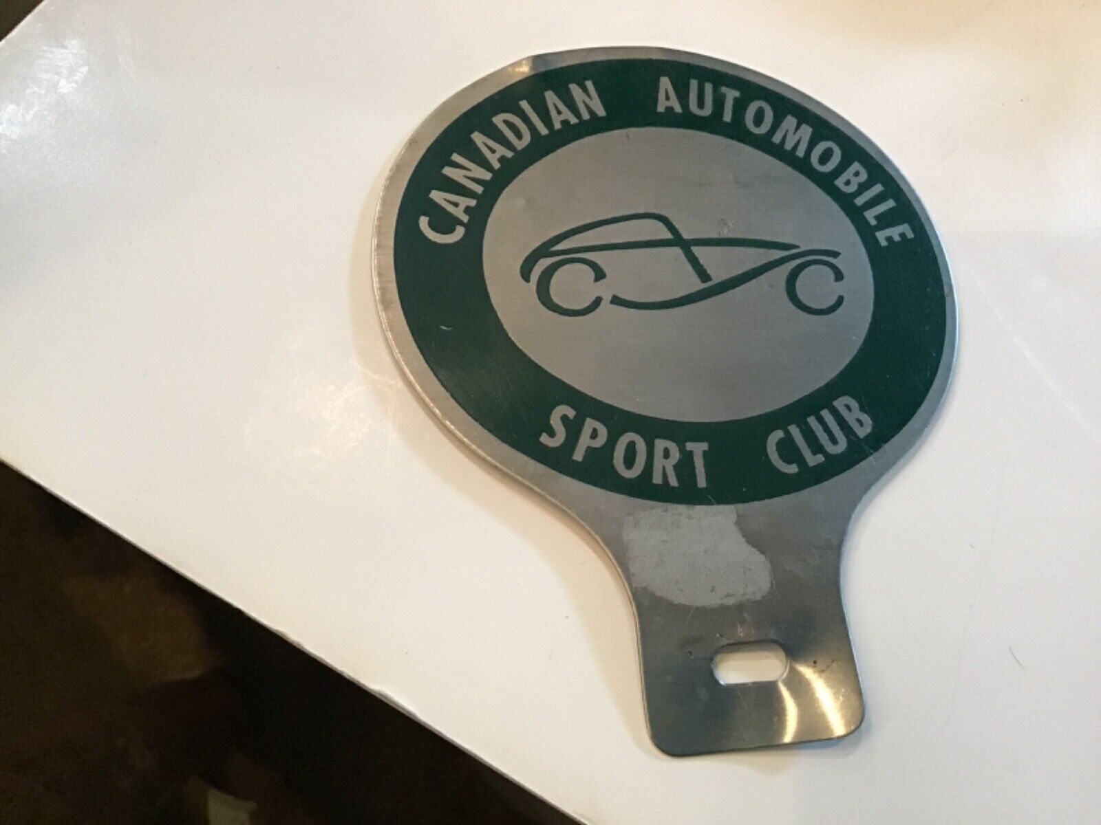 CANADIAN AUTOMOBILE Sport Club LICENSE PLATE TOPPER