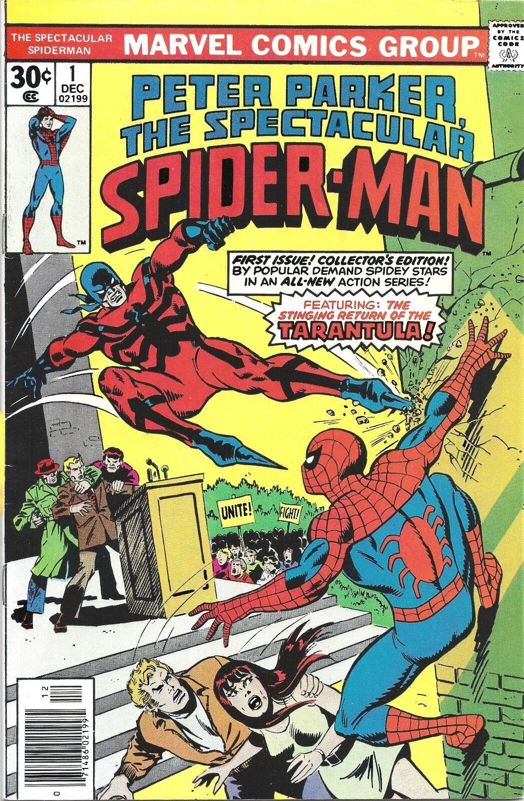 Marvel Comics THE SPECTACULAR SPIDER-MAN #1 December 1976