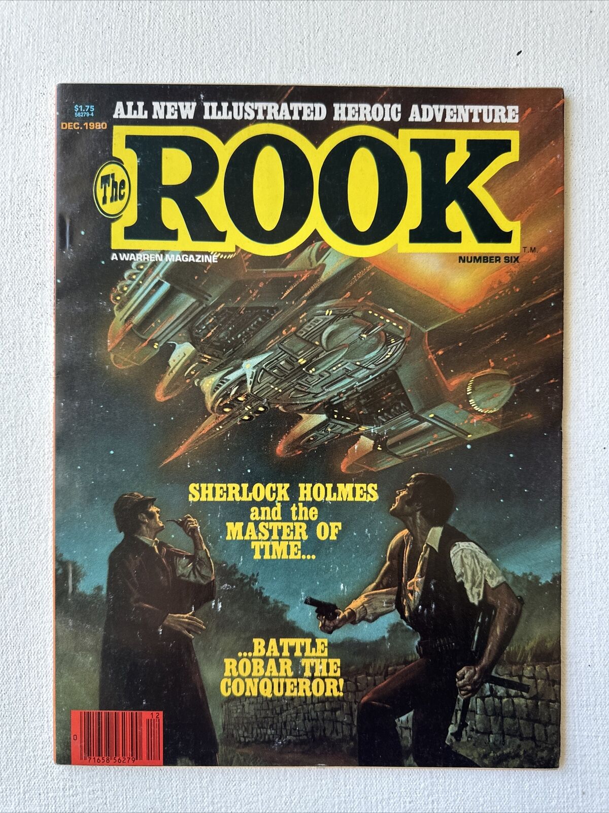 The Rook Magazine #6 ~~ 1980 Warren Comics  Nice Copy VF/ NM-