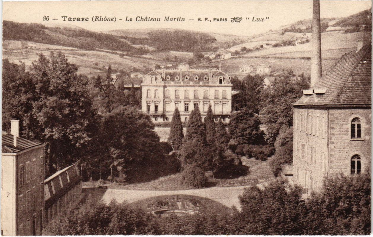 CPA Tarare - Le Chateau Martin (1036215)