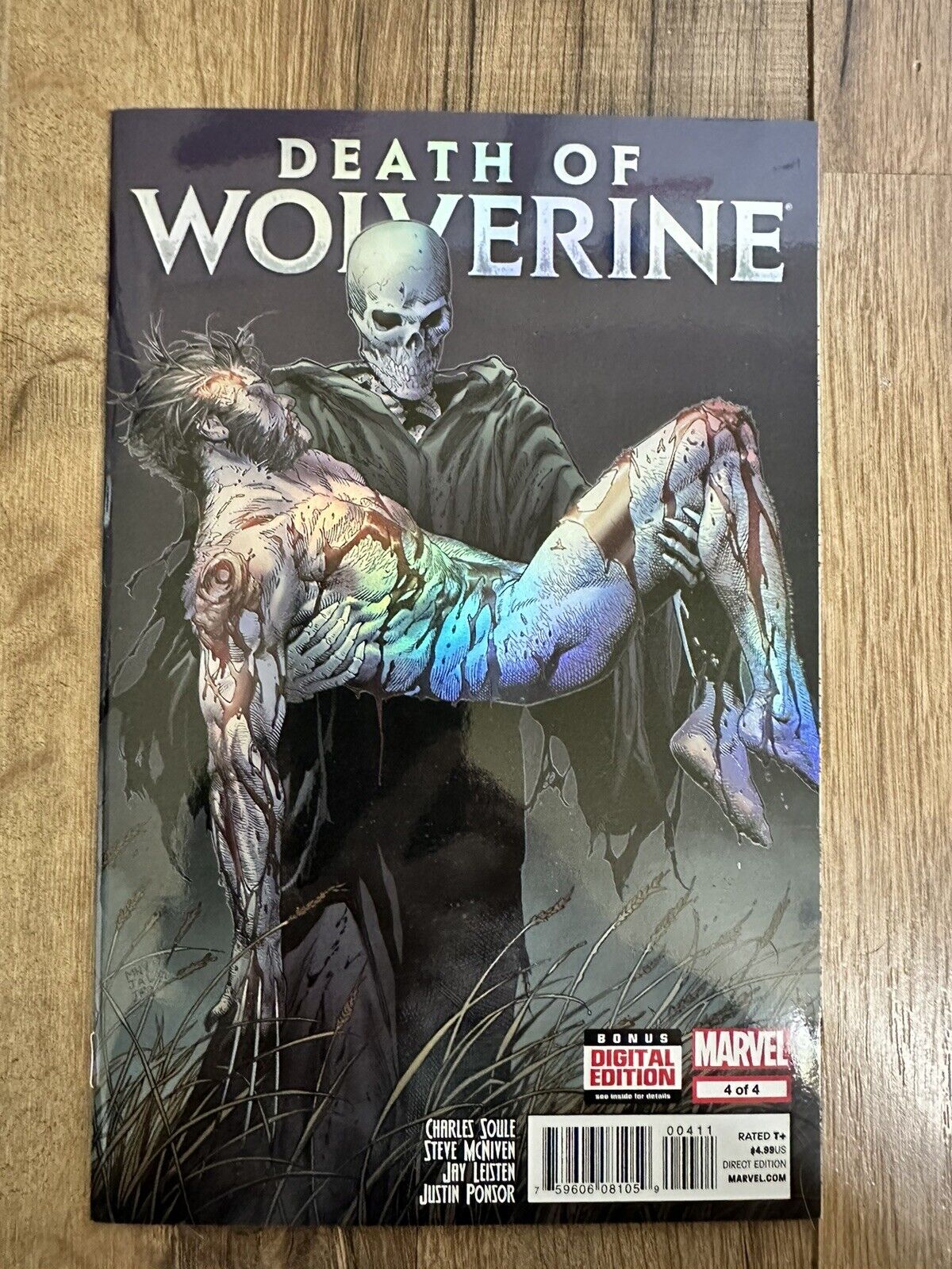DEATH OF WOLVERINE #4 (2014) NM - MCNIVEN COVER A - FIRST PRINT