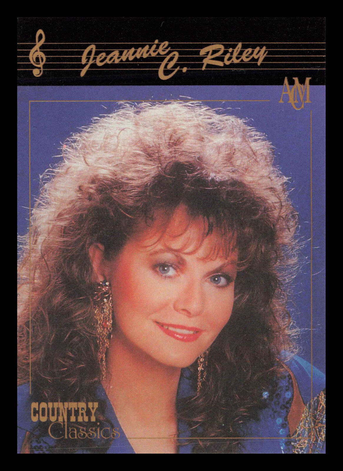 1992 Collect-A-Card Country Classics #56 Jeannie C. Riley