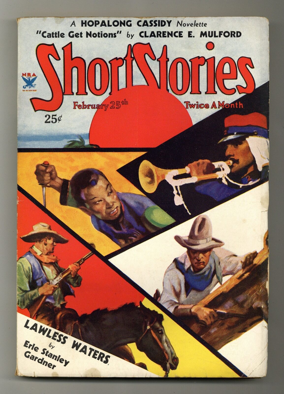 Short Stories Pulp Feb 25 1934 Vol. 146 #4 VG 4.0