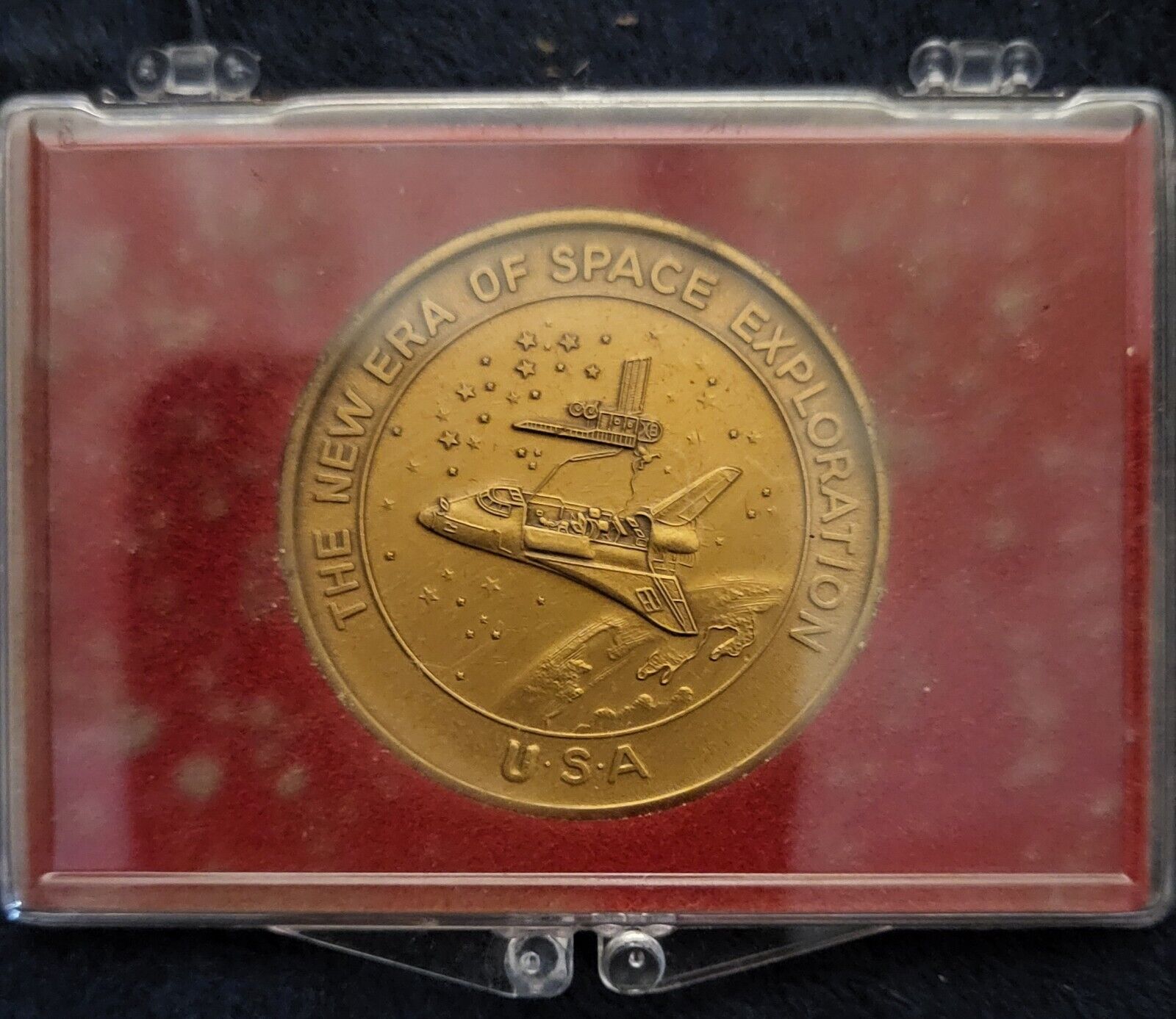 NASA: A New Era In Space Exploration Medallion, 61B Atlantis, Nov 26, 1985