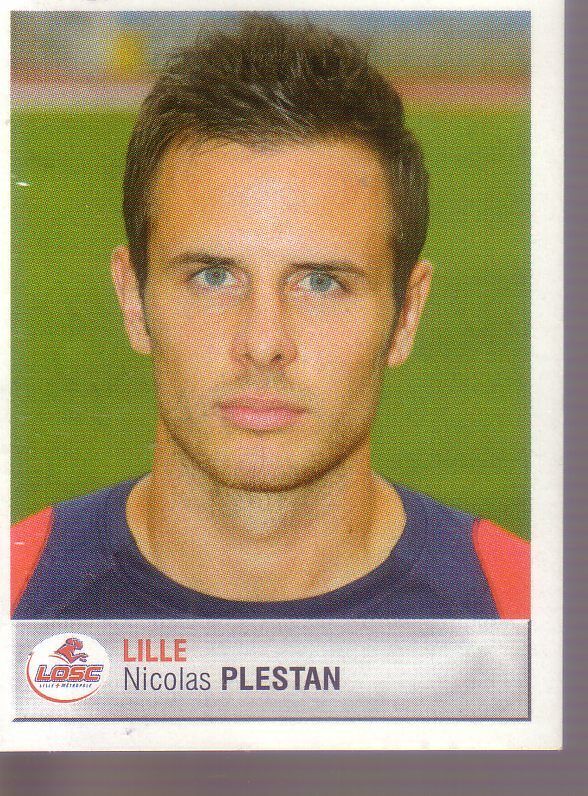Nicolas PLESTAN *** PANINI - FOOTBALL 2007 * Lille OSC - No. 126