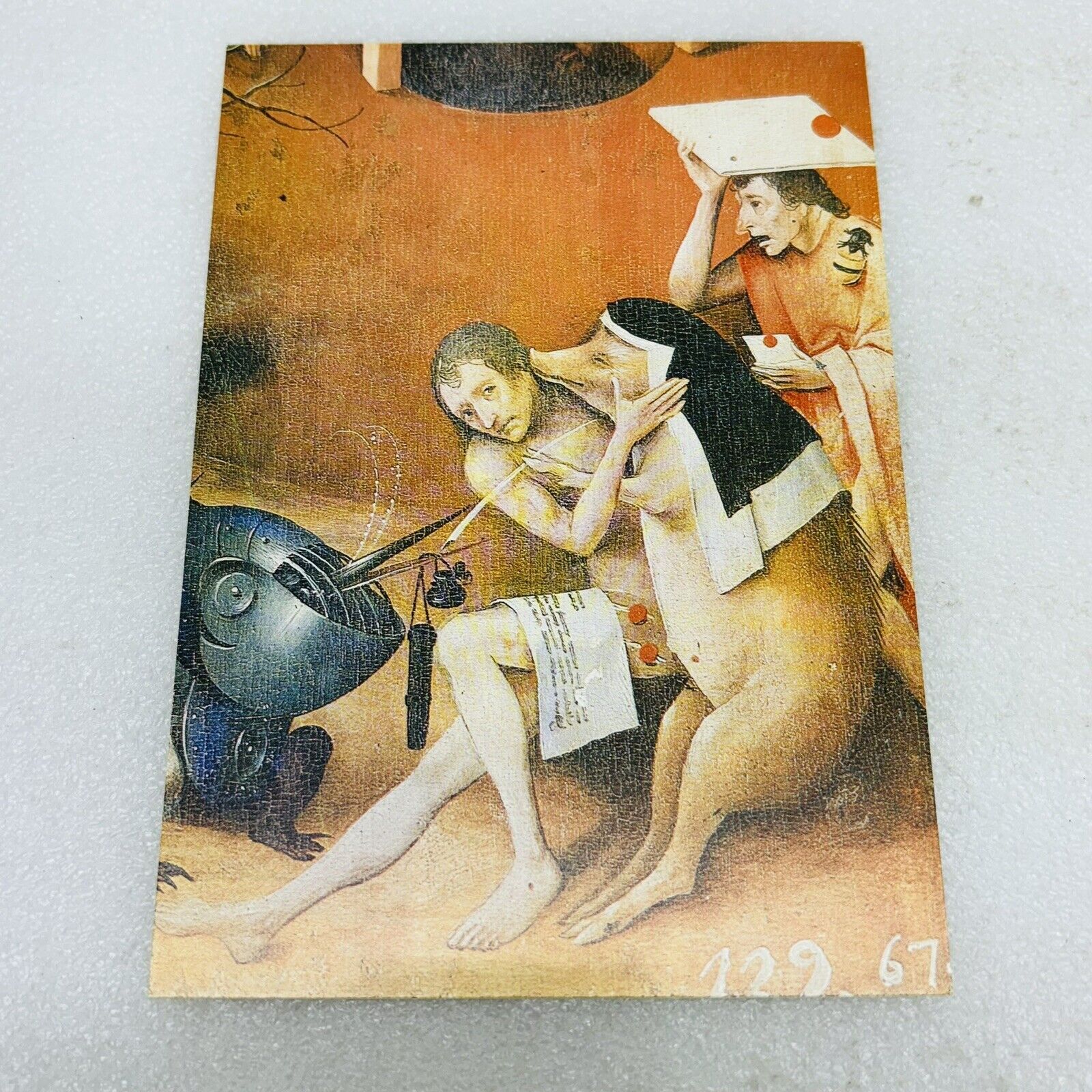 VTG‼ Madrid Spain Museo del Prado El Bosco Bosch Painting Postcard • UNPOSTED‼