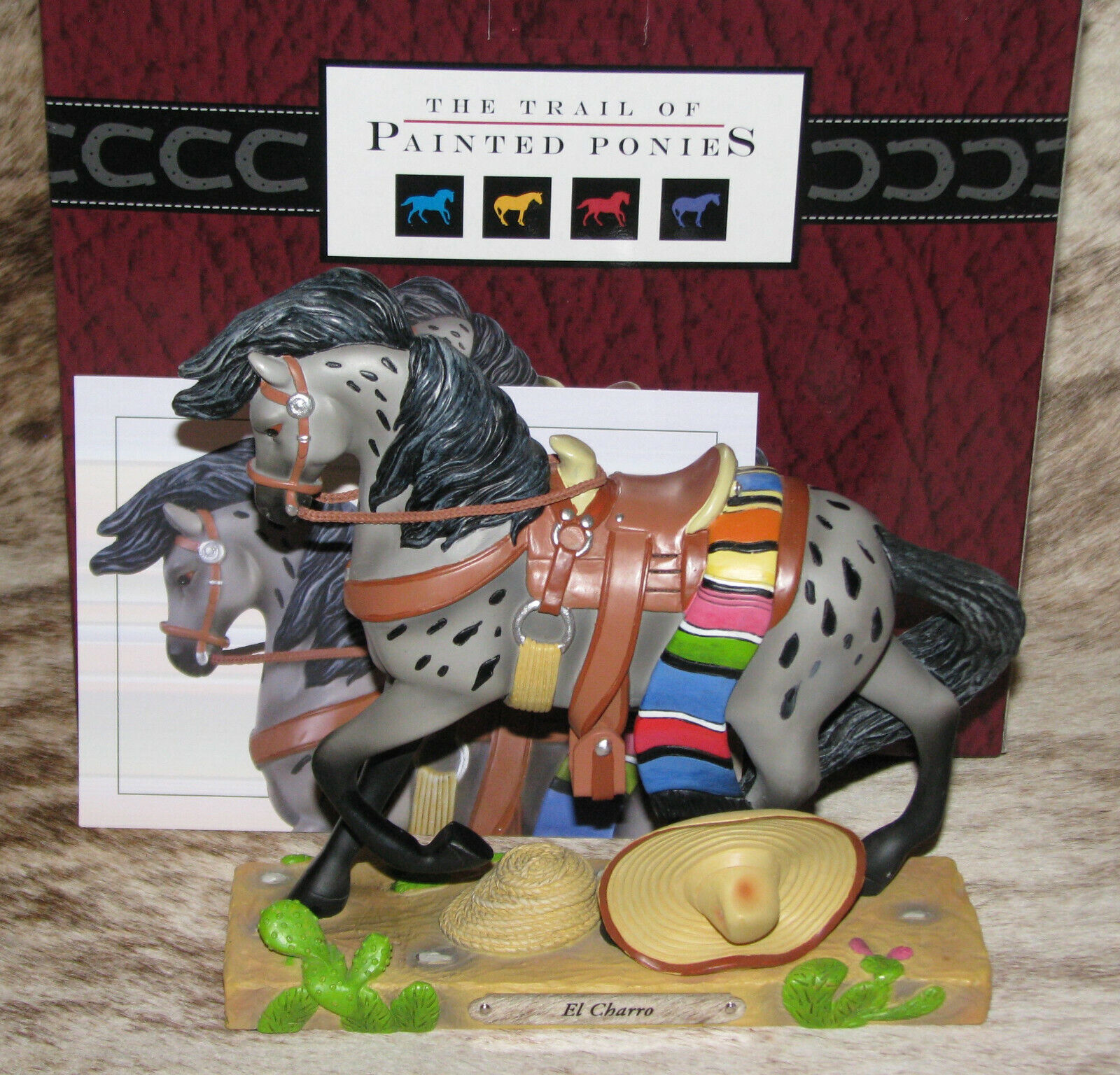 TRAIL OF PAINTED PONIES El Charro~Low 1E/0197~Tribute To Mexican Horsemen~SALE