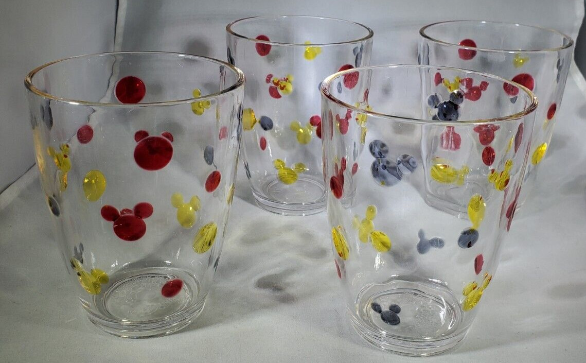 Vintage Disney Licensed Plastic Mickey Mouse Ears Cups