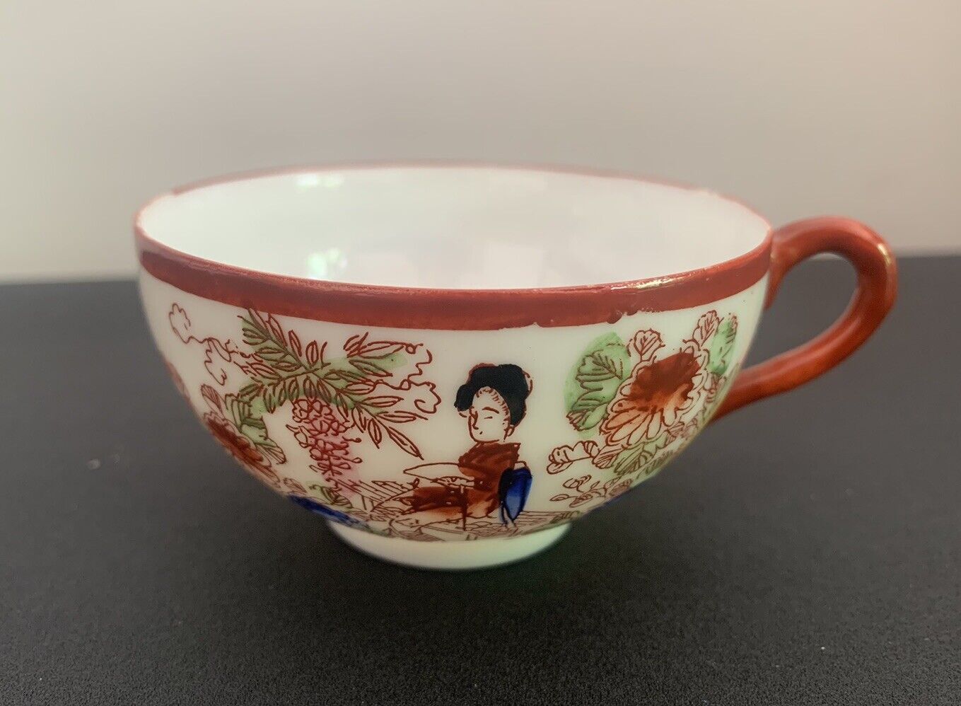 Japanese Hand Painted Geisha Tea Porcelain