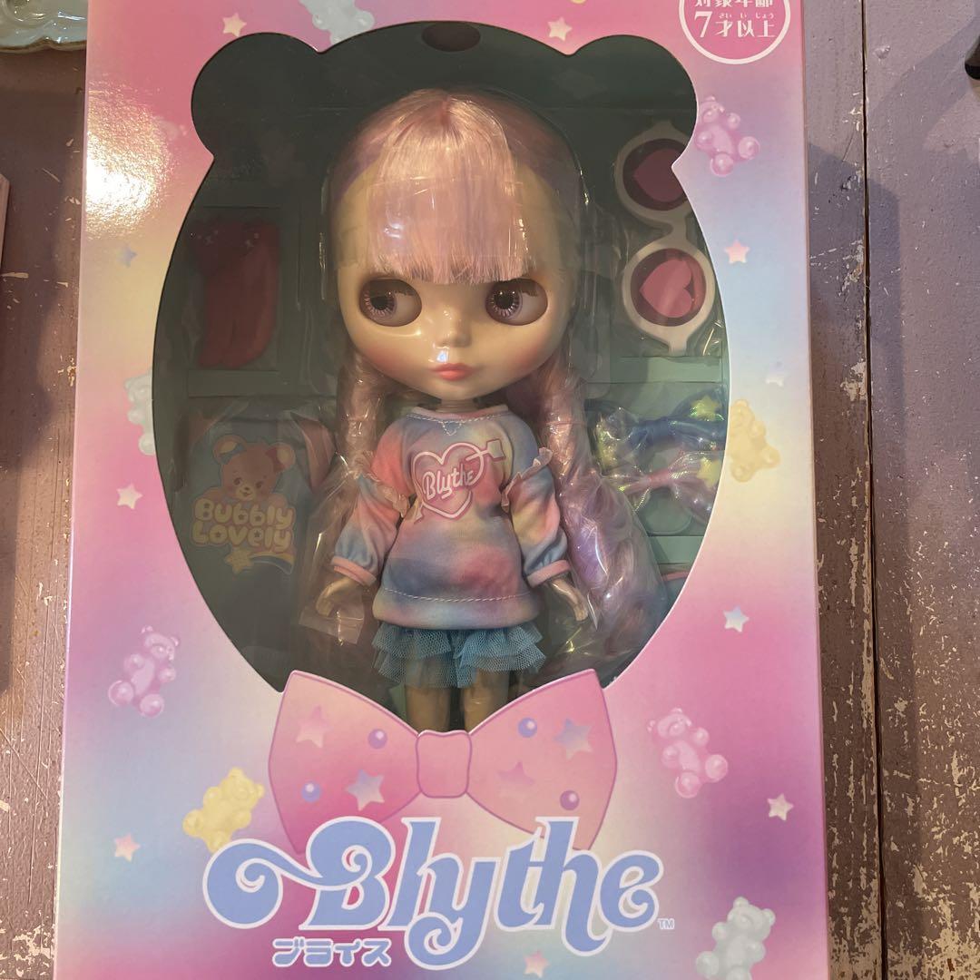Neo Blythe Shop Limited Sweet Bubbly Bear Fashion Doll Figure Takara Tomy Used M