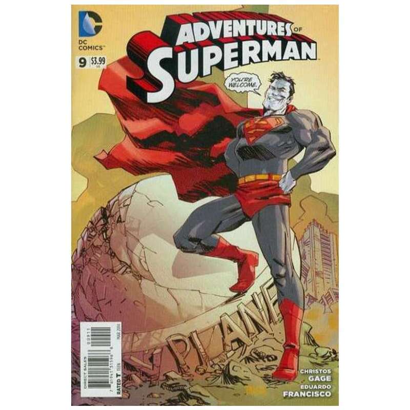 Adventures of Superman #9 2013 series DC comics NM Full description below [e]