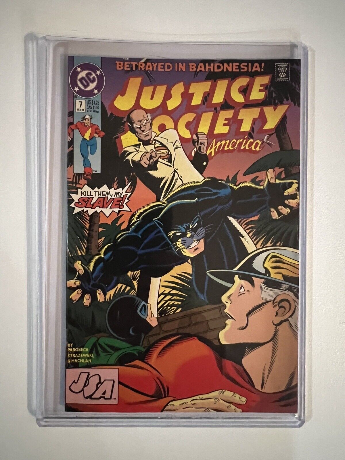 Justice Society America #7 NM Condition, Original Owner.