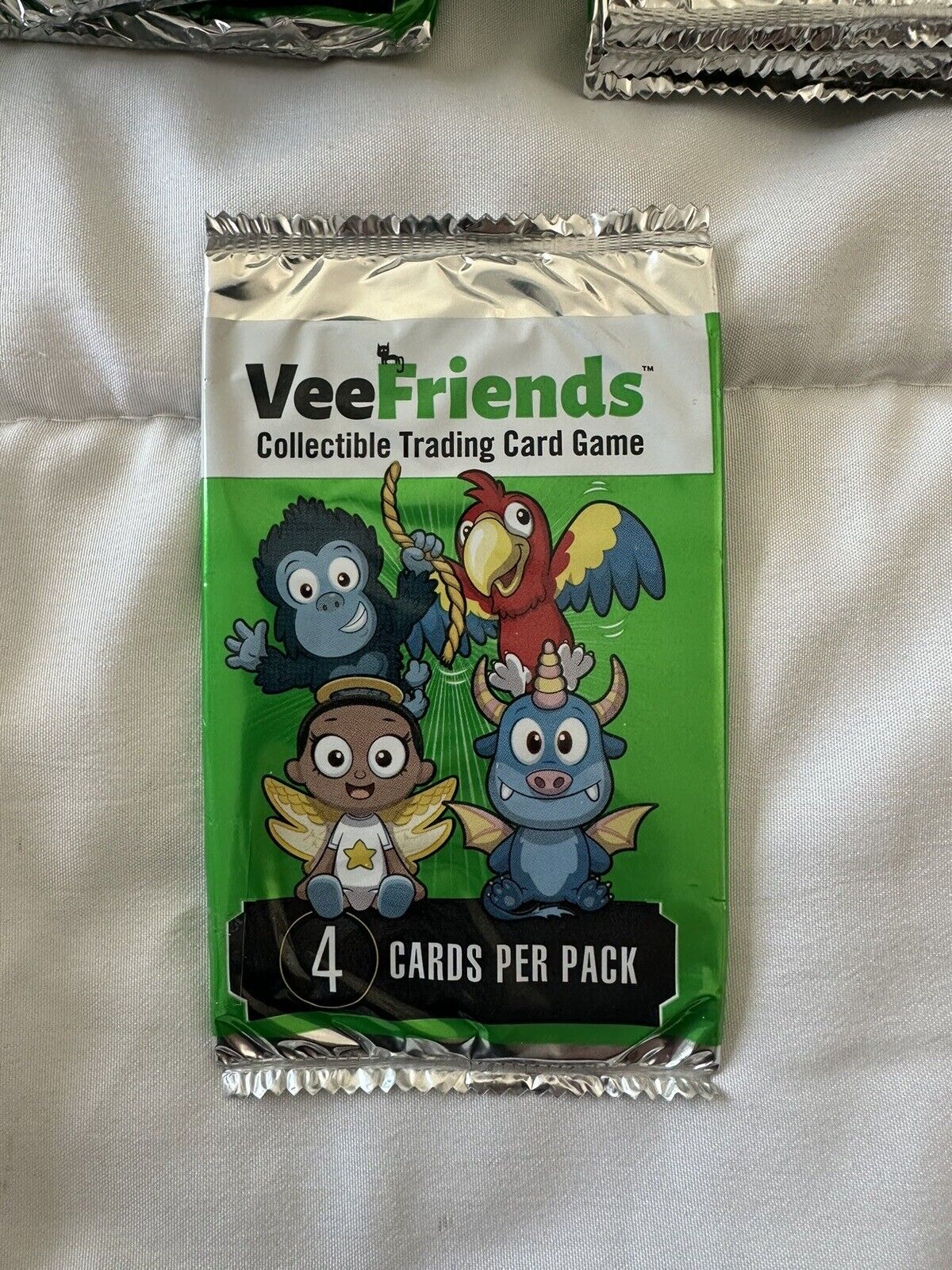 VeeFriends Compete & Collect Trading Cards - One Sealed Pack - By ZeroCool