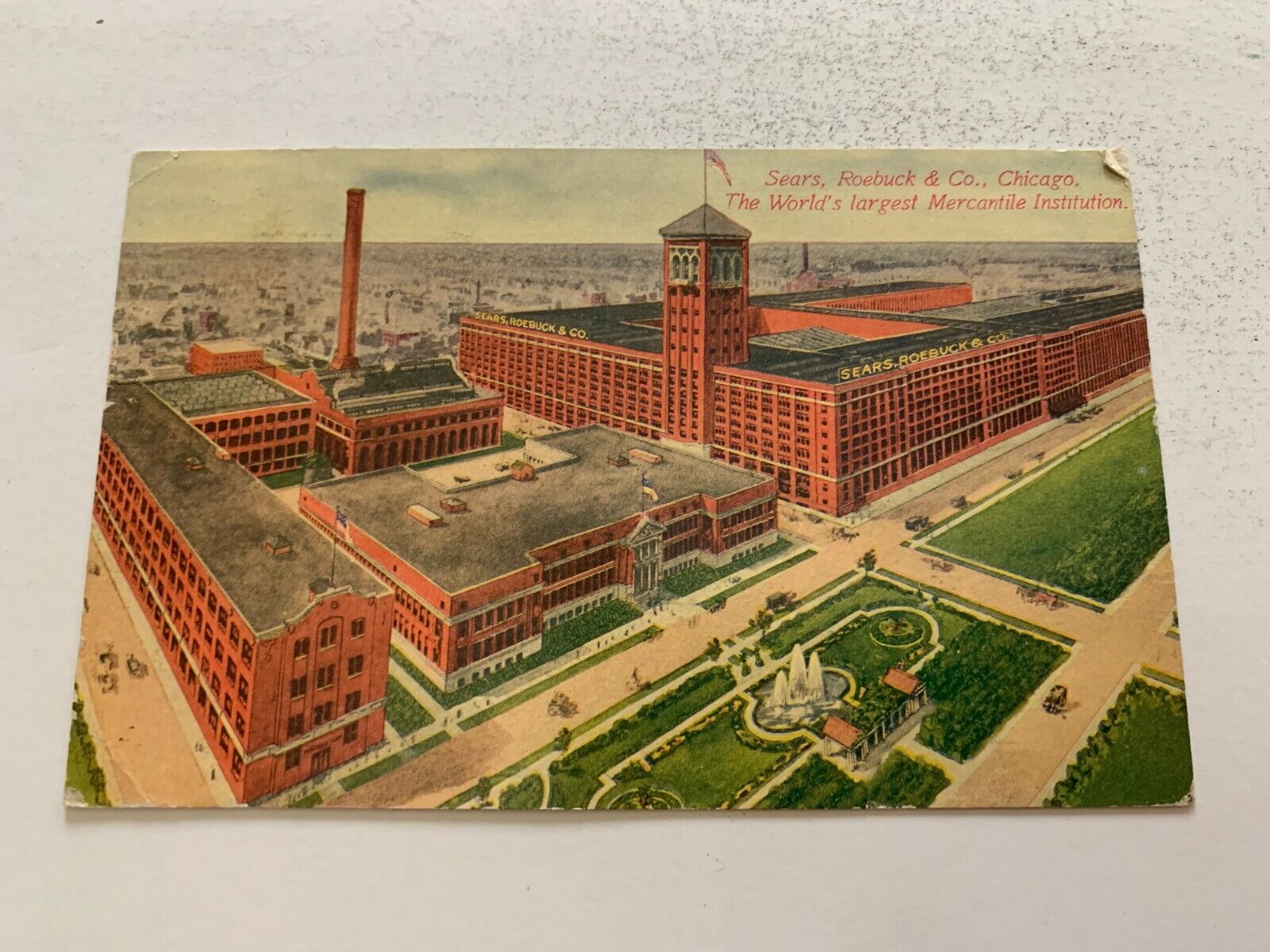 1914 Sears Roebuck & Co Chicago Illinois Postcard
