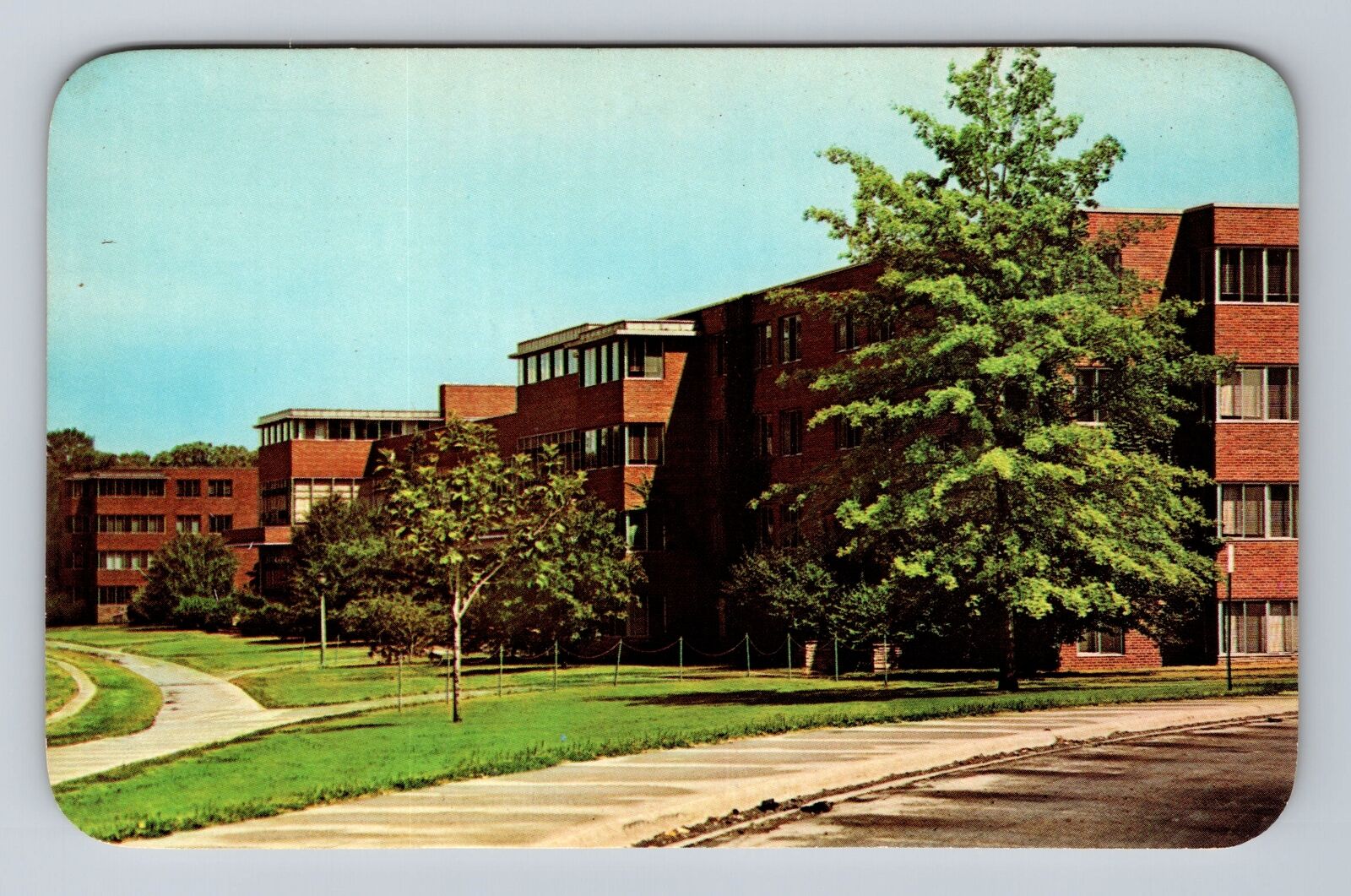 East Lansing MI-Michigan, Michigan State University, Antique Vintage Postcard