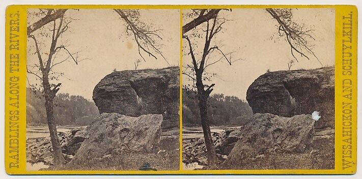 PHILADELPHIA SV - Schuylkill River - Manayunk - Bluff Bend - Anthony 1870s